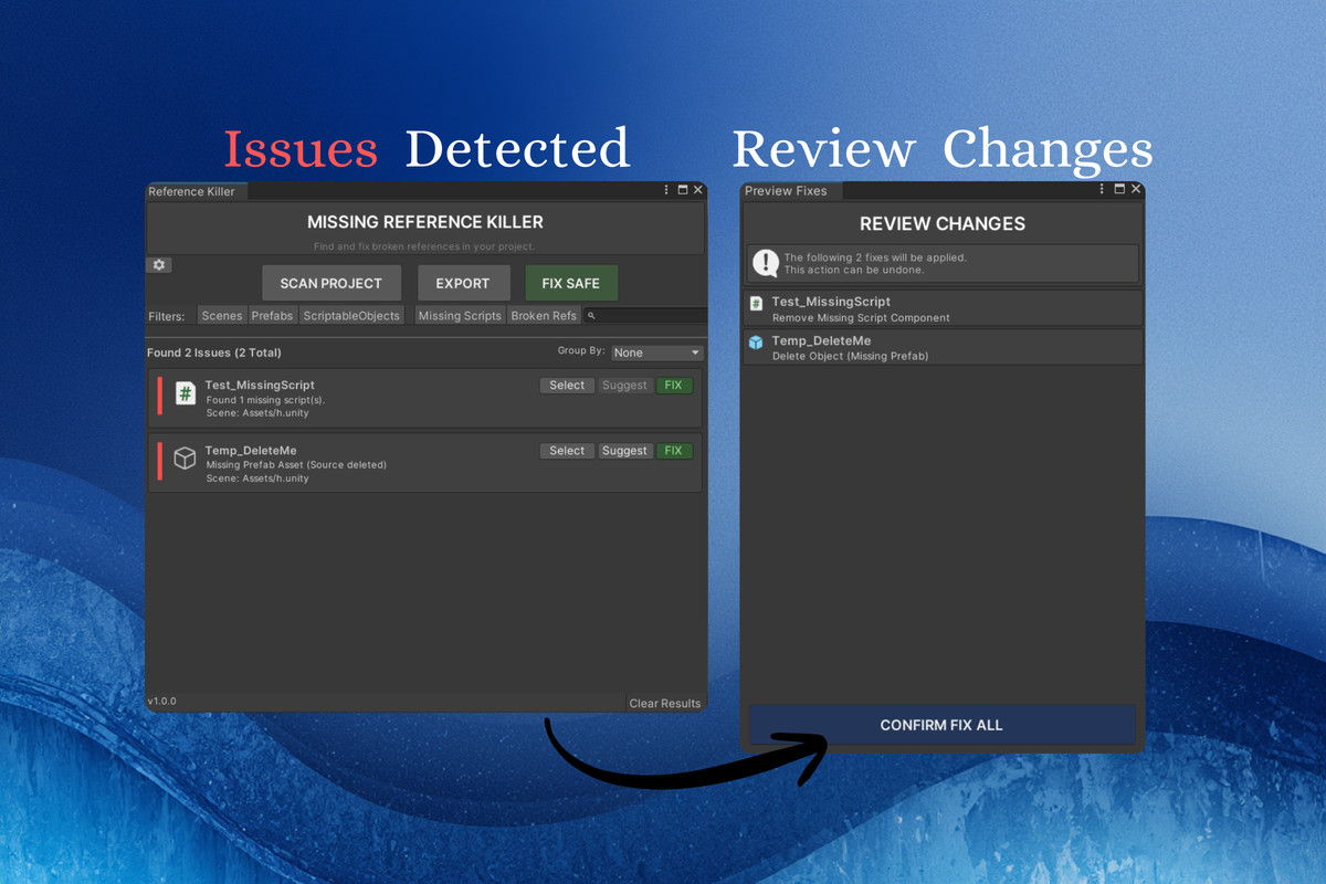 Missing References Killer