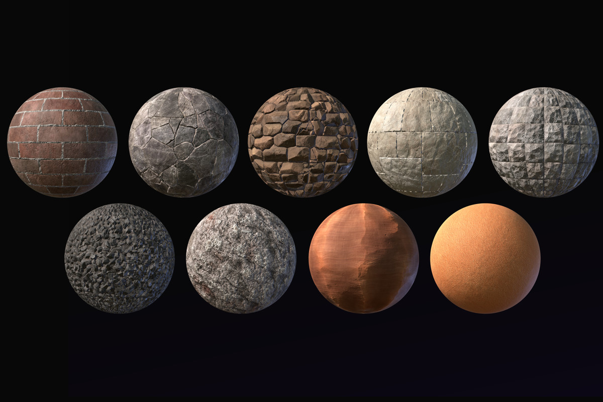 582 PBR Materials Ultimate Bundle