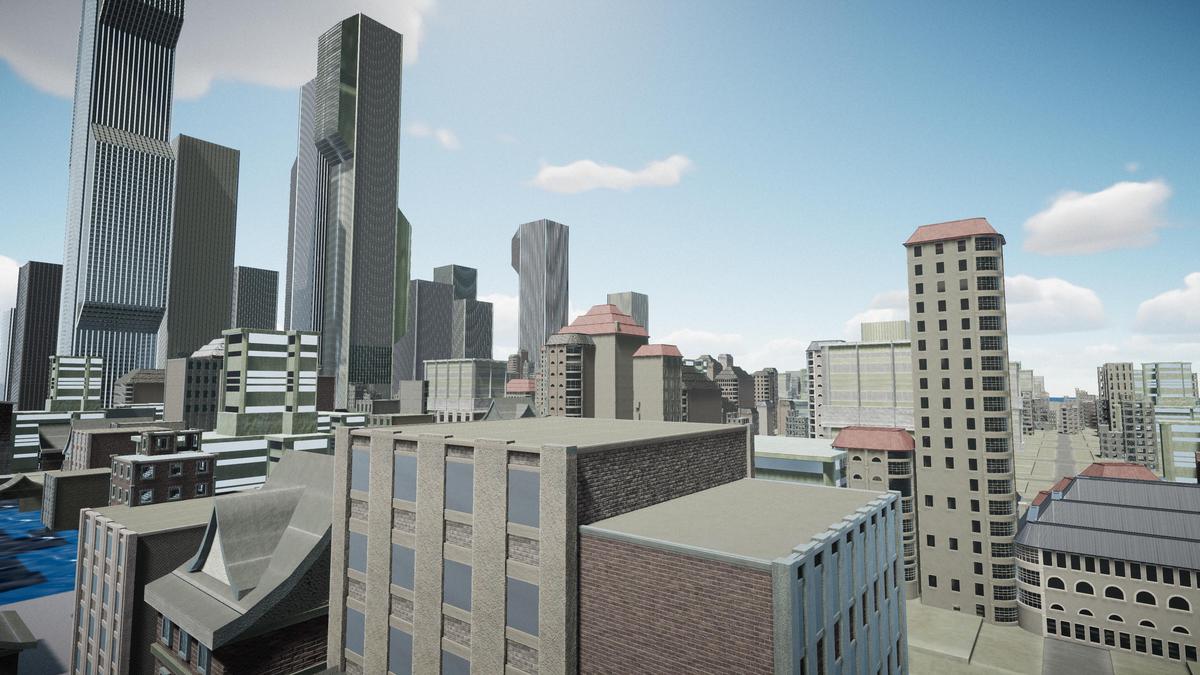 OWA Urban Buildings Bundle PRO: City Buildings with Interiors & Exteriors