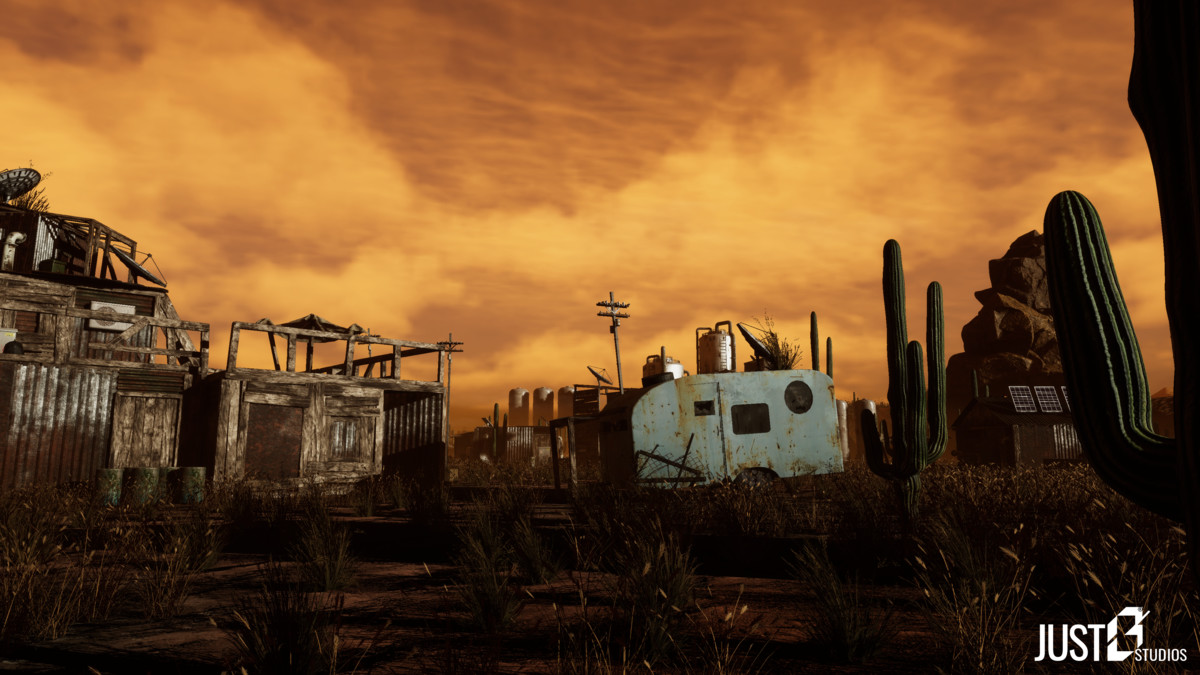 Modular Post Apocalyptic Desert Environment (Desert City,Desert Village)