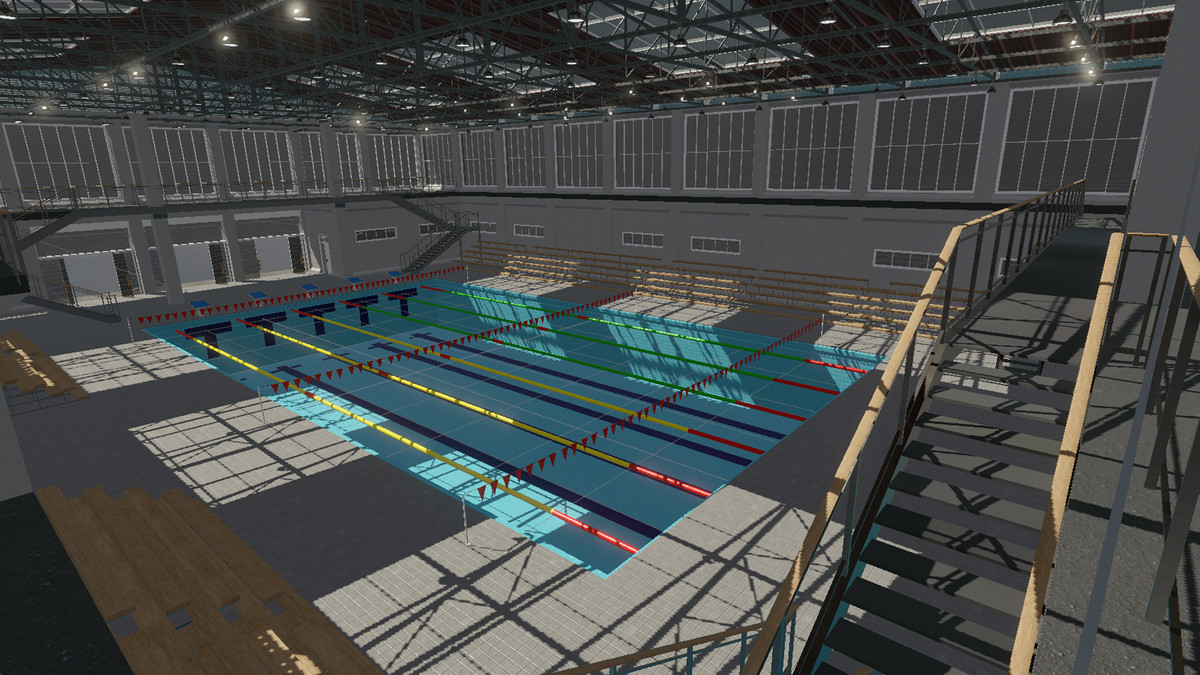 School Gym Swimming / Basketball