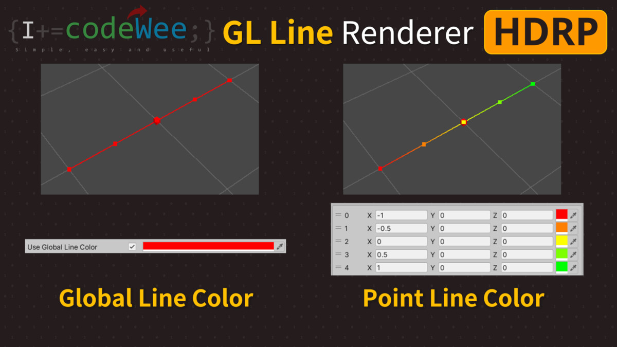 GL Line Renderer(HDRP)