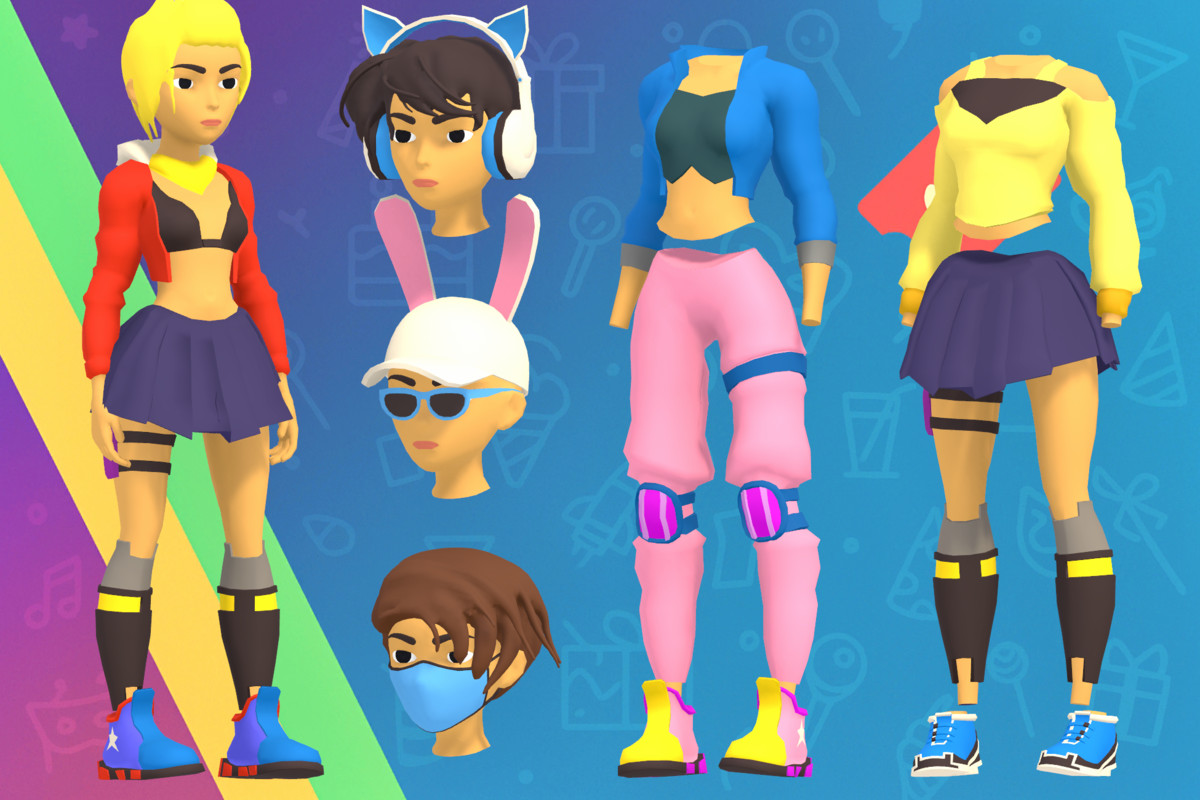 Stylized Battle Royale Characters Vol 2