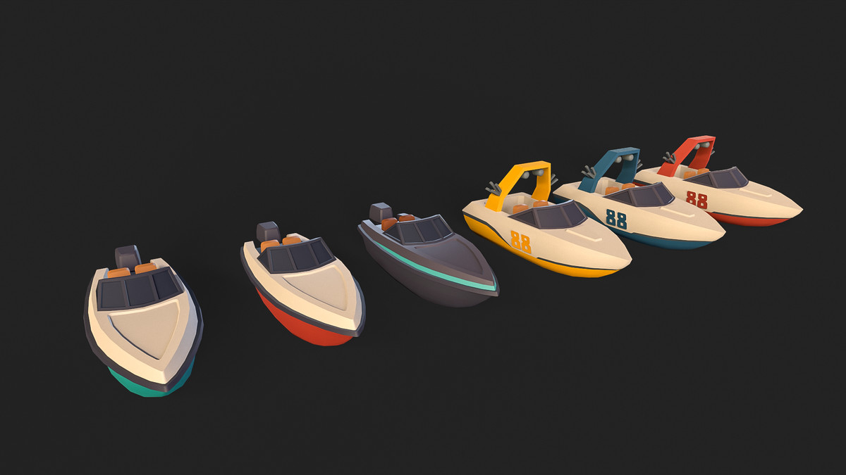 Stylized Watercraft_Pack 2