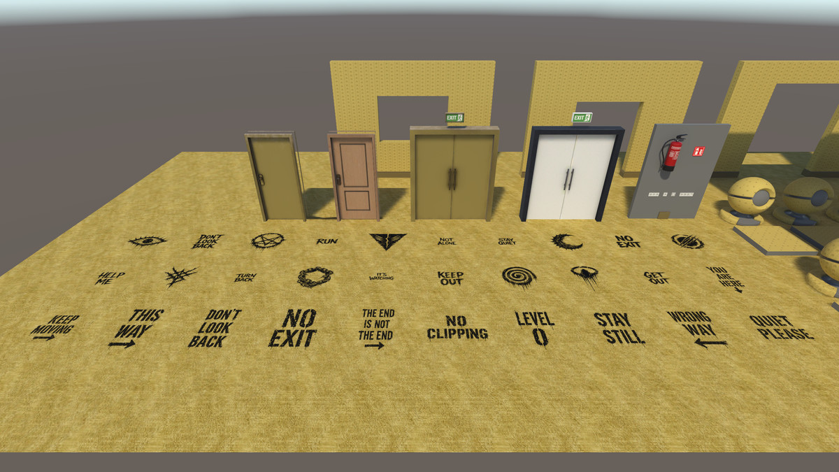 Backrooms Modular Kit