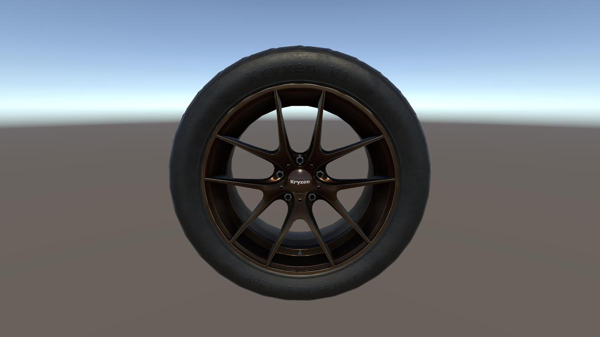 Kryxen Wheel V1 - Bronze - Game Ready