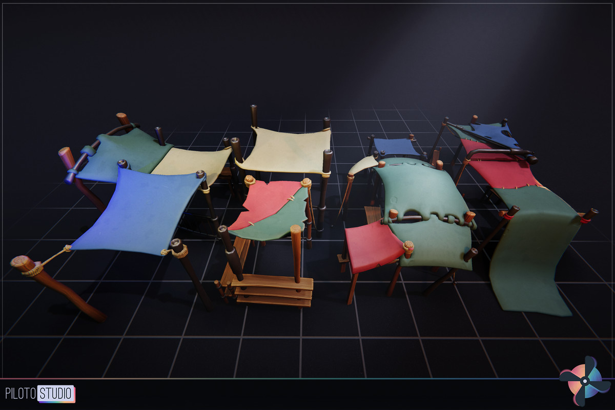 Mega Stylized PBR Environment Pack +500 Assets - Modular Houses, Water Shader