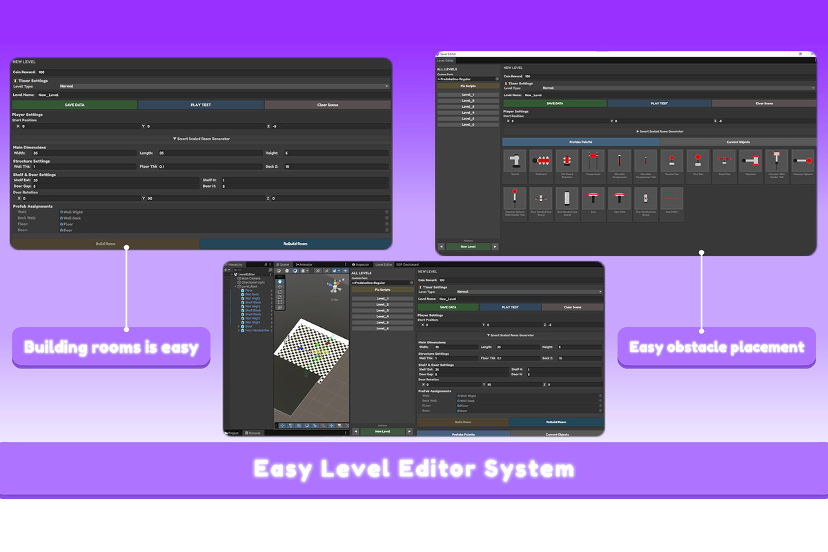 Quick Escape (Complete Game + Level Editor)