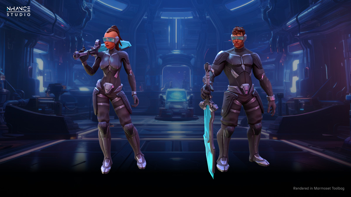 Stylized Sci-Fi Soldier Outfit