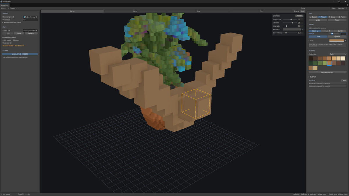 Voxelize It - Mesh Voxelizer & Voxel Editor