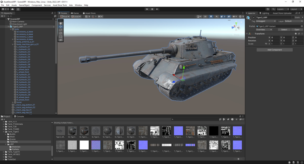 Tank Rigged Bundle 02