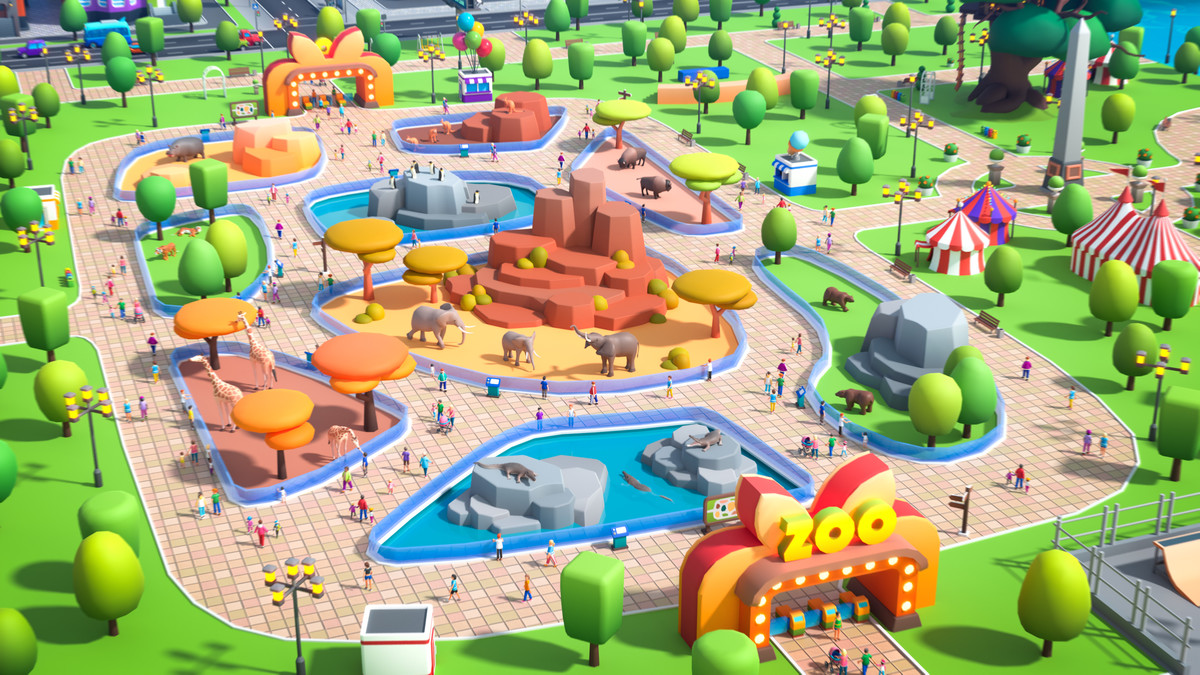 Cartoon City - Low Poly City 3D Models Pack