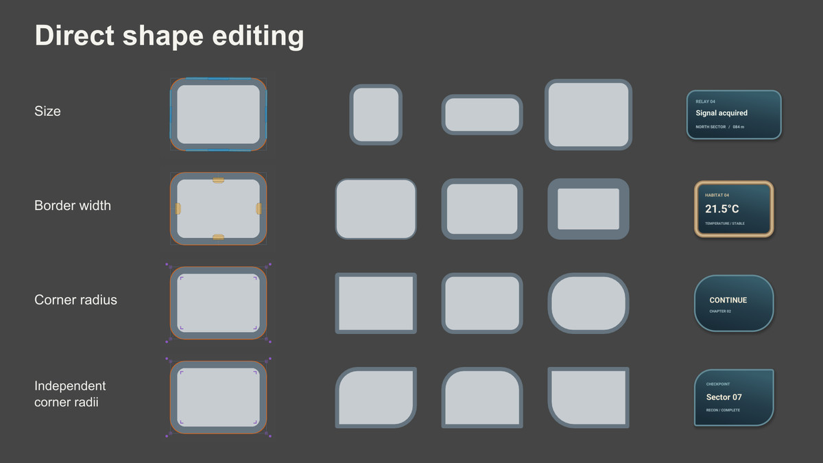 Rounded Rectangle: Procedural Shape System for UI & 3D