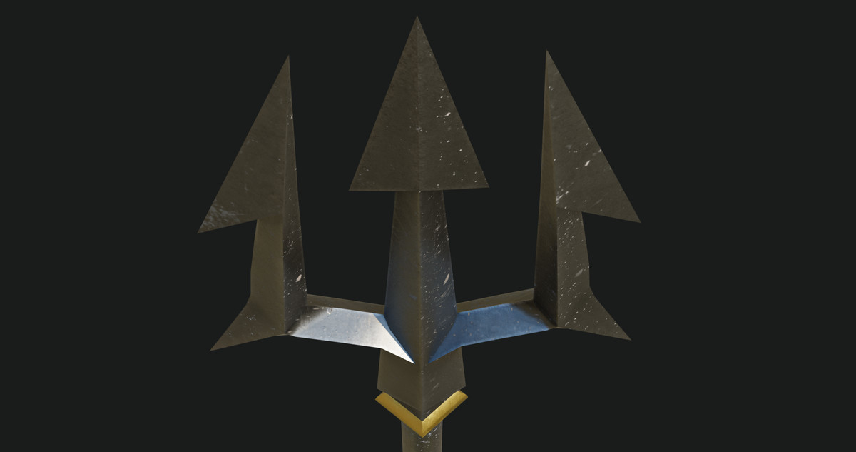 Trident Medieval Sliver URP and HDRP Textures
