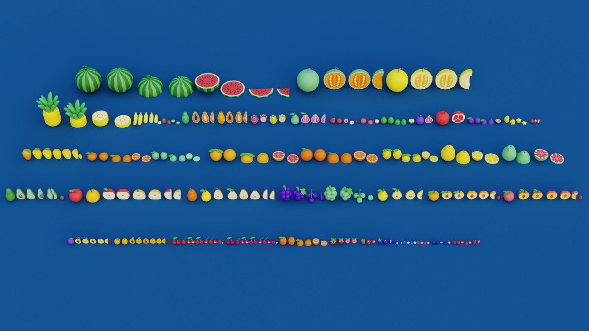 Cartoon Food Mega Pack