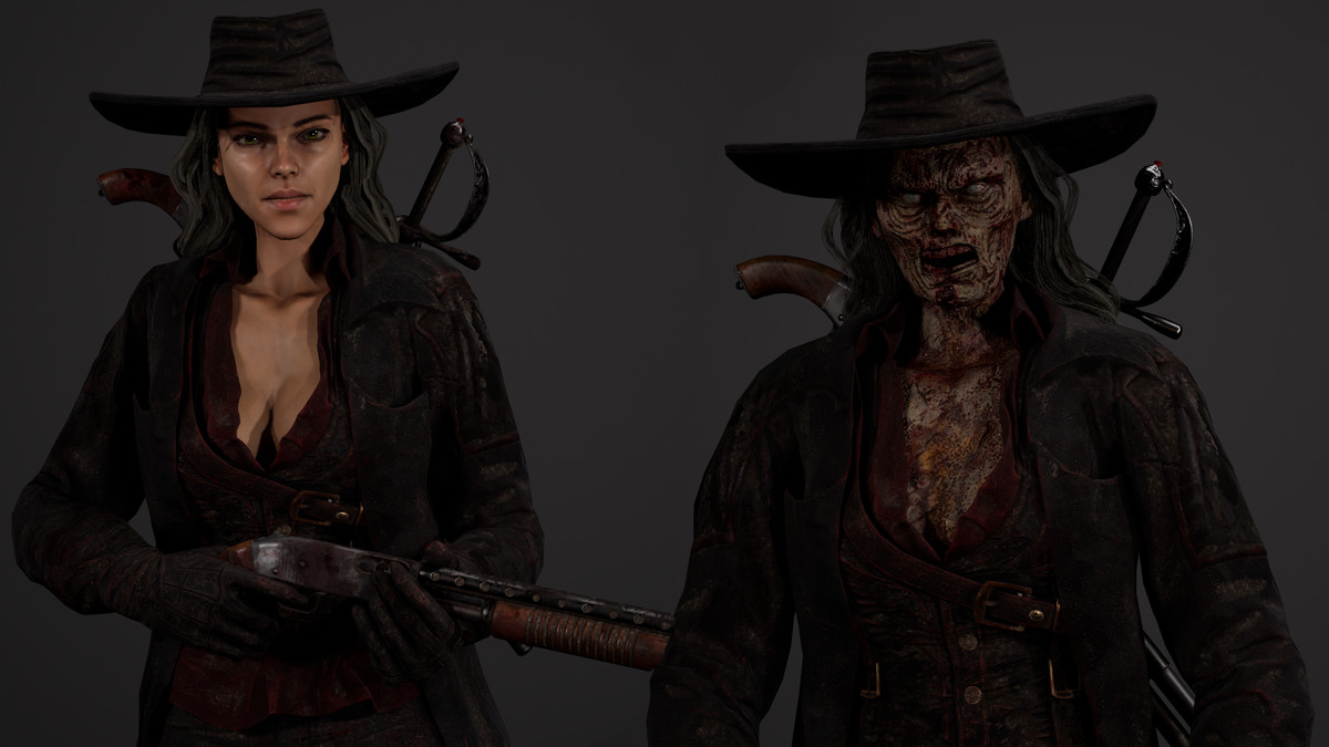 Western Gothic Zombie