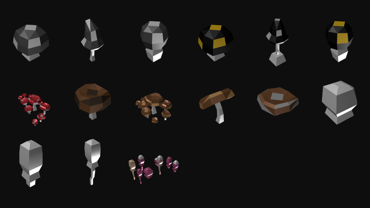 EpicVoxel World PRO - Winter Atolls & Forest (370+ assets)