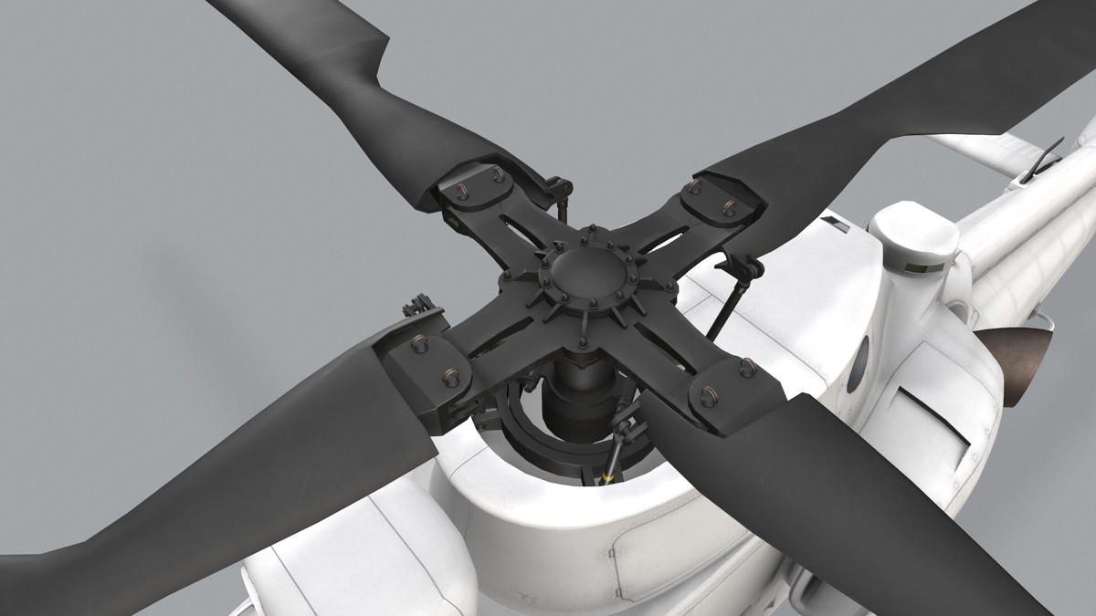 OH-1 Ninja Blank Livery Static (443)