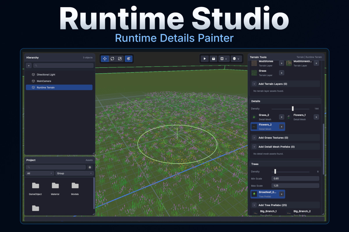 Runtime Studio – Terrain Editor