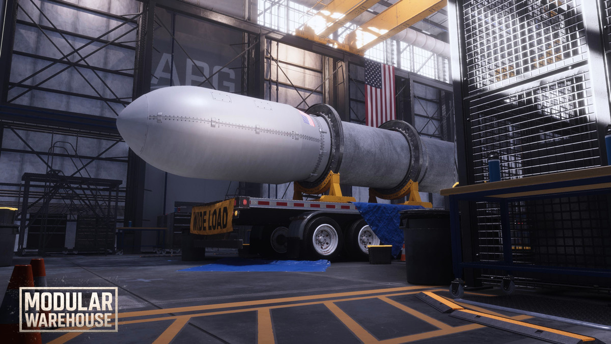 Modular Warehouse (Warehouse, Industrial Warehouse, Hangar, Factory, Warehouse)