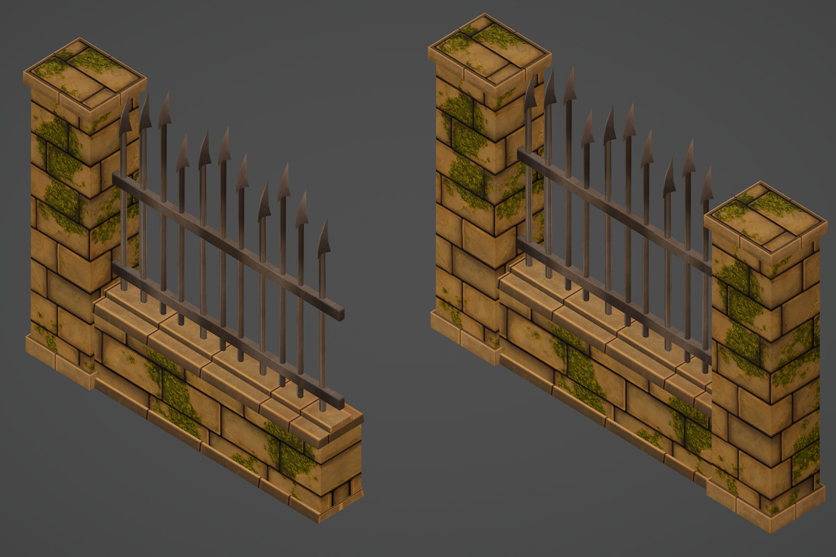 Ruins Forest Environment