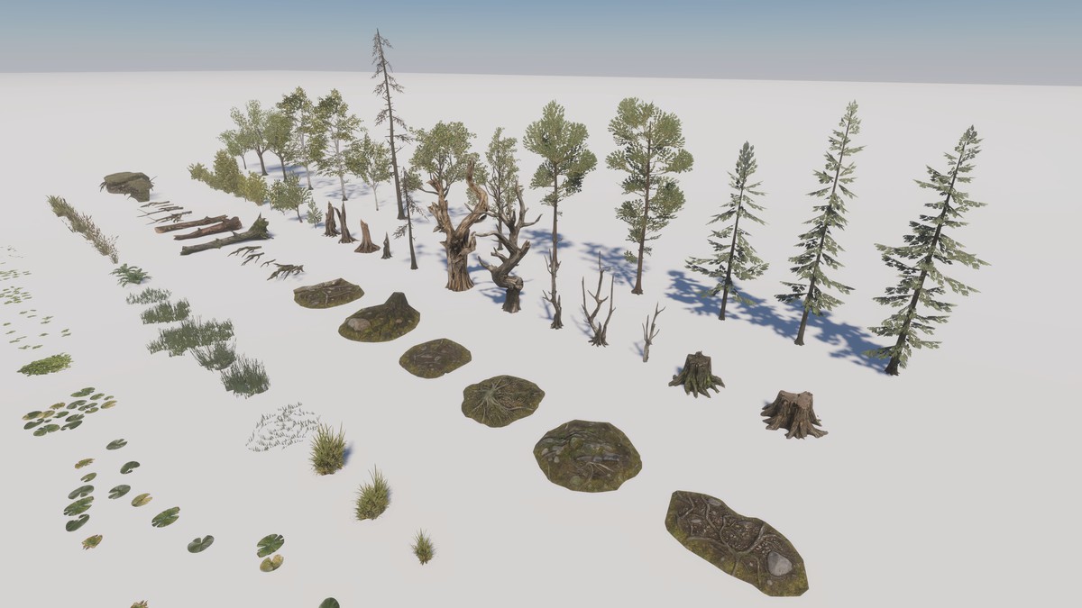 Top-Down Vegetation Pack (Mobile & PC)