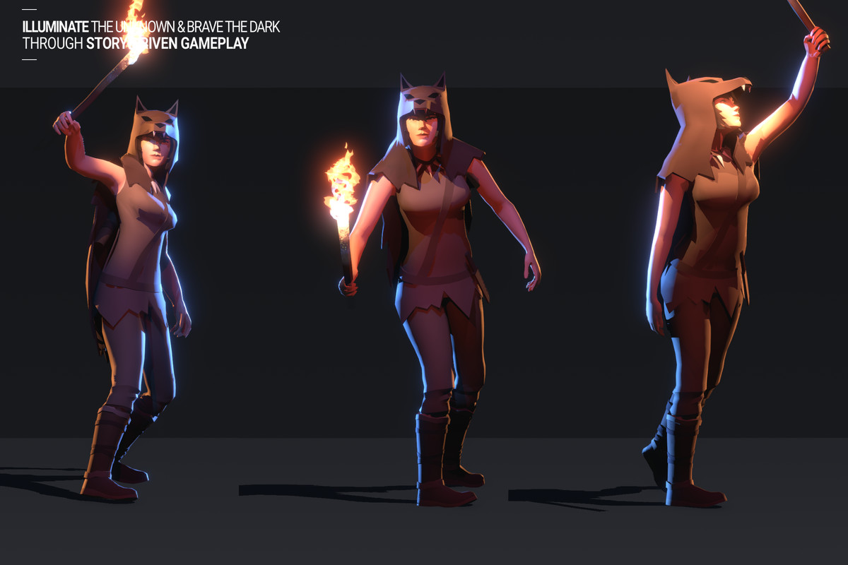 Polyquest Heroes: Warrior I Huntress