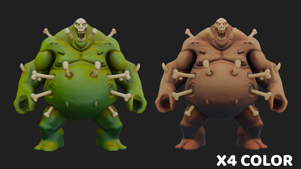 Stylized Zombie Boss