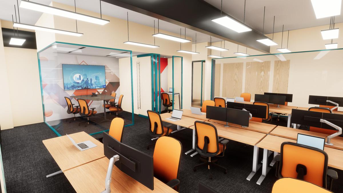 Modern Office Workspace