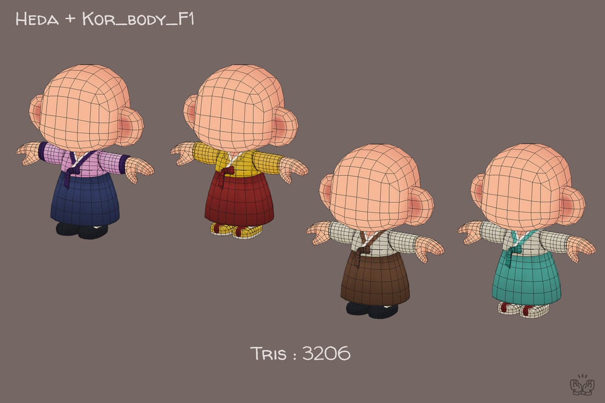 Stylized Little Korea -Joseon Dynasty