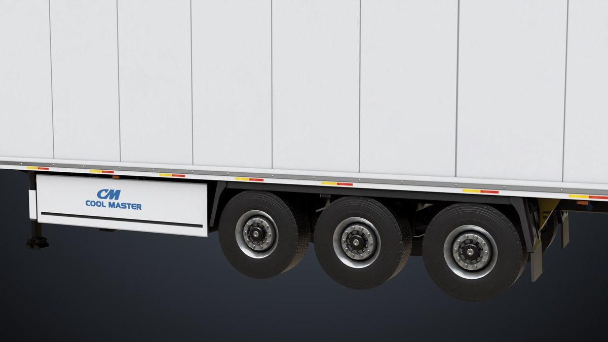 Refrigerator Trailer 05 URP HDRP Textures