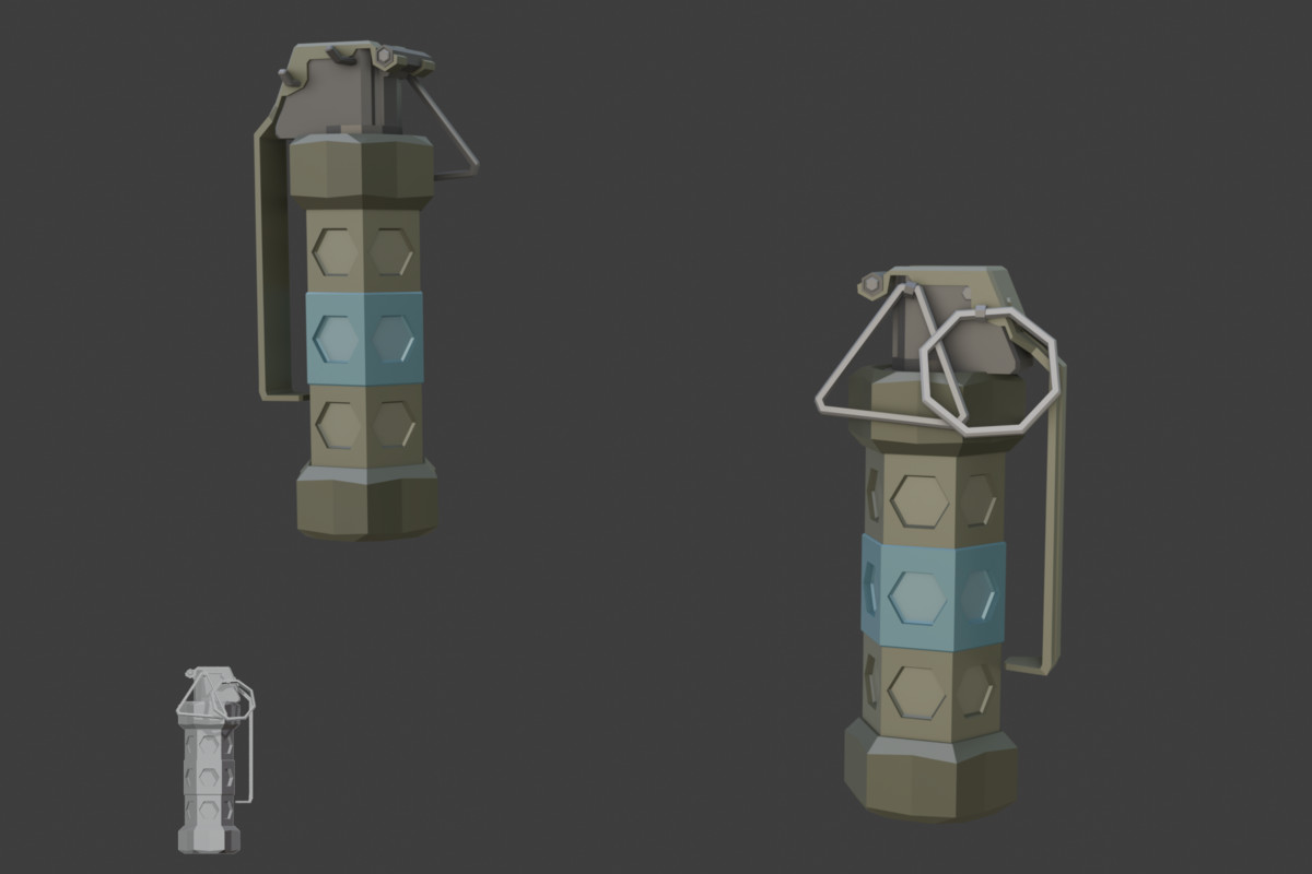 Low Poly Weapon Bundle Pack 3
