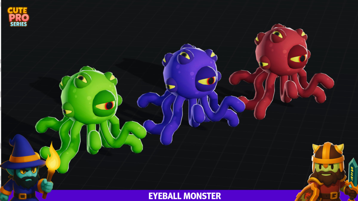 Eyeball Evolution Pack Cute Pro Series