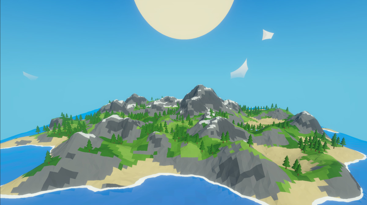 Facet: Low Poly & Blocky Terrain Editor