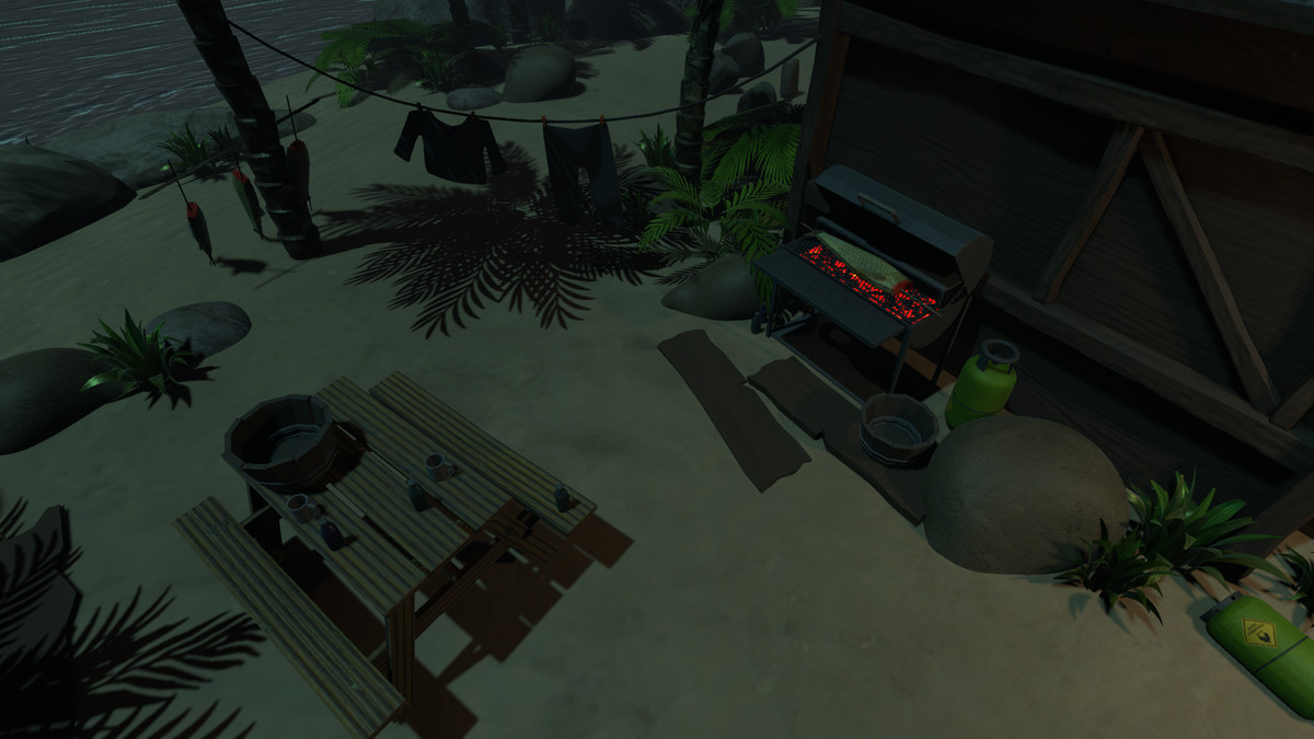 Realistic Beachfront Small Cabin Asset Package