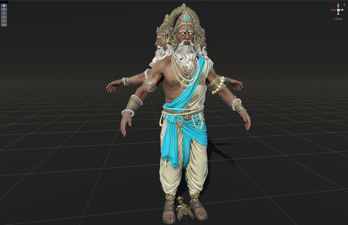 Indian God Brahma