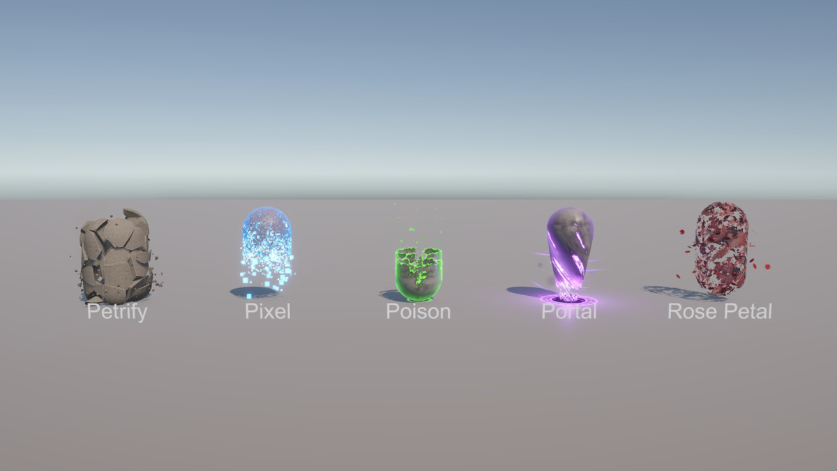 Stylized Dissolve VFX