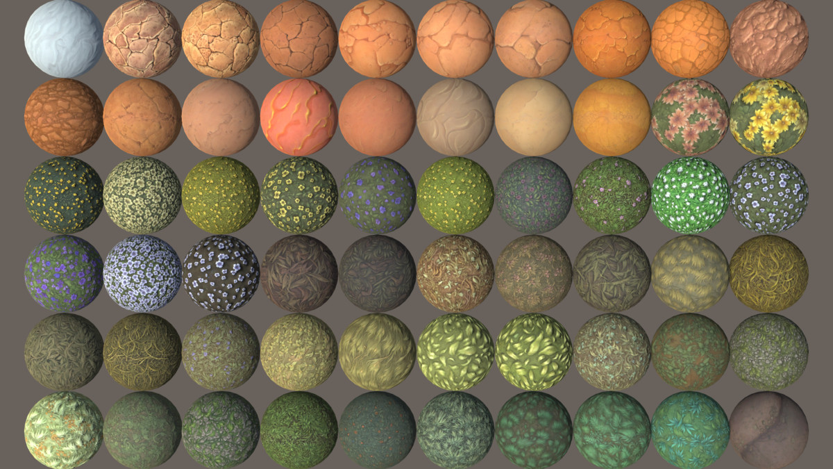 Stylized Textures - Pack Vol 27