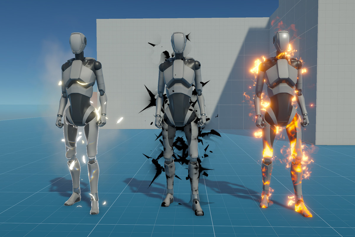 Weapon and charater effects