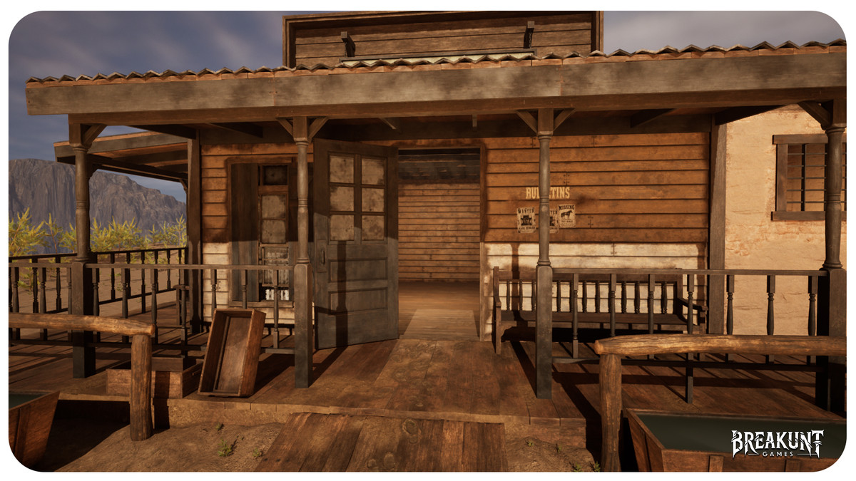 Western Sheriff's Office with Jail - Modular Environment