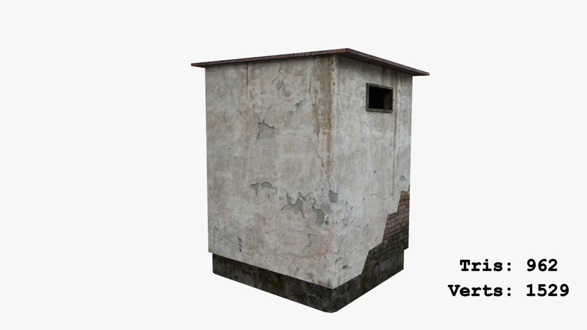 Abandoned Apocalyptic Buildings Mega Pack