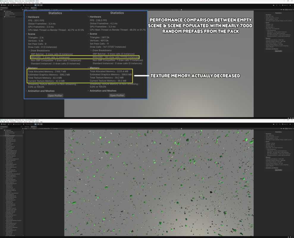 Stylized Harvestable Nature: Forest Assets