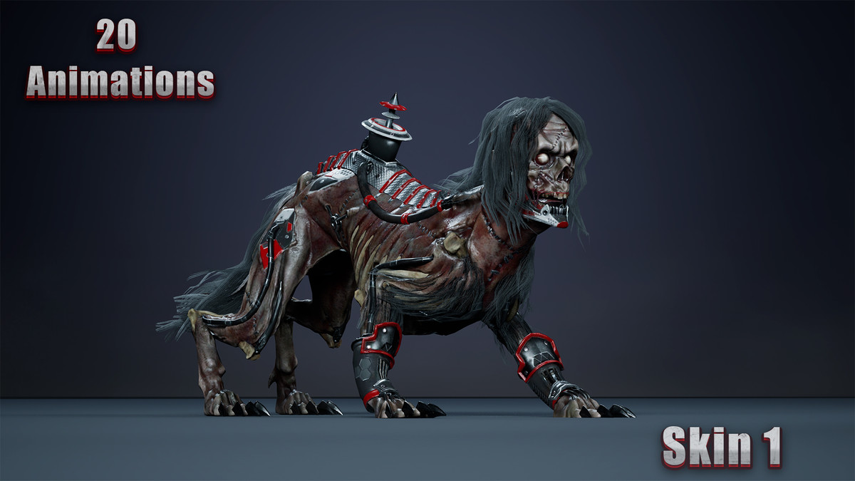 Fantasy Cyborg - Dog