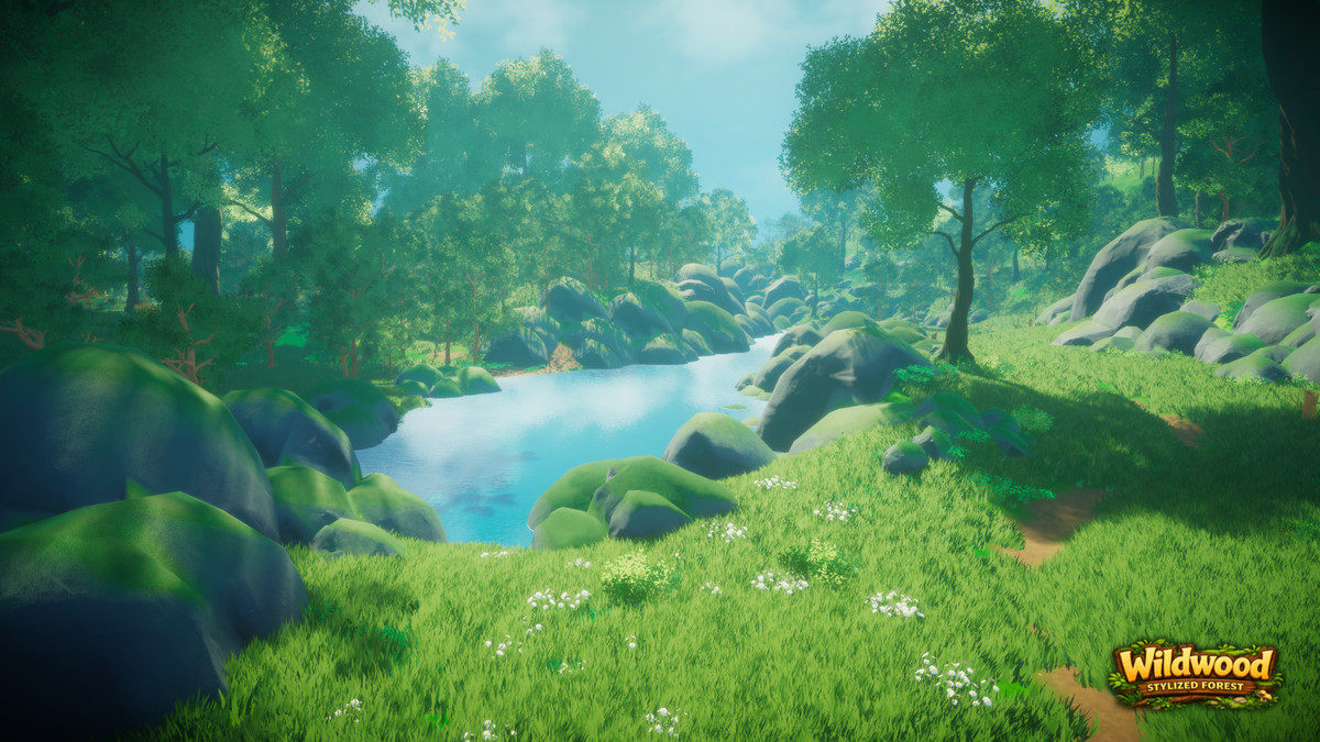 Wildwood: Stylized Forest (Stylized Nature, Stylized Forest, Nature, Biome)