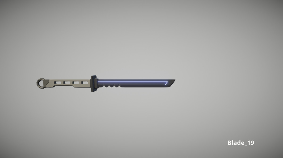 Cyberpunk Armory - Low Poly