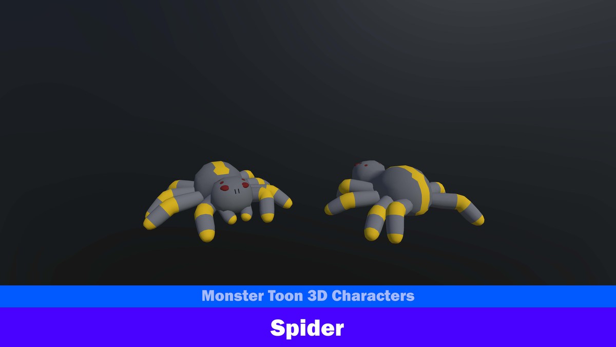 Monster Toon 3D Characters