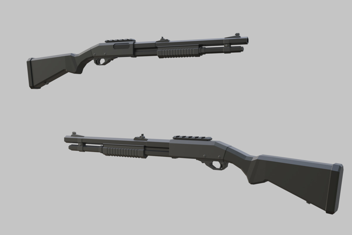 Low Poly Weapon Bundle Pack 1