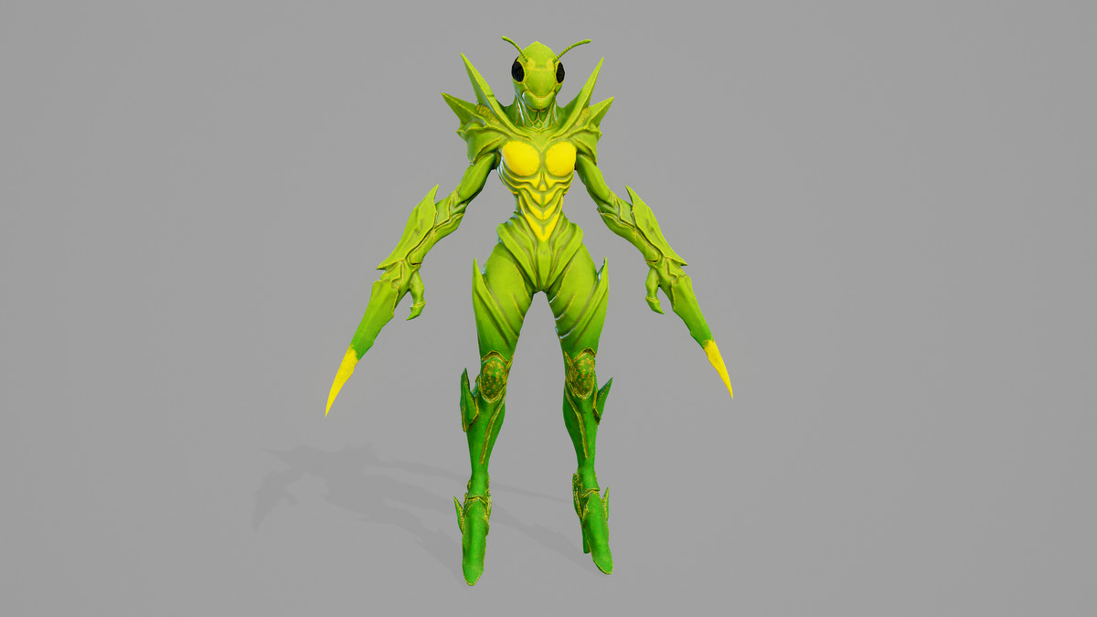 Wasp_monster_stylized