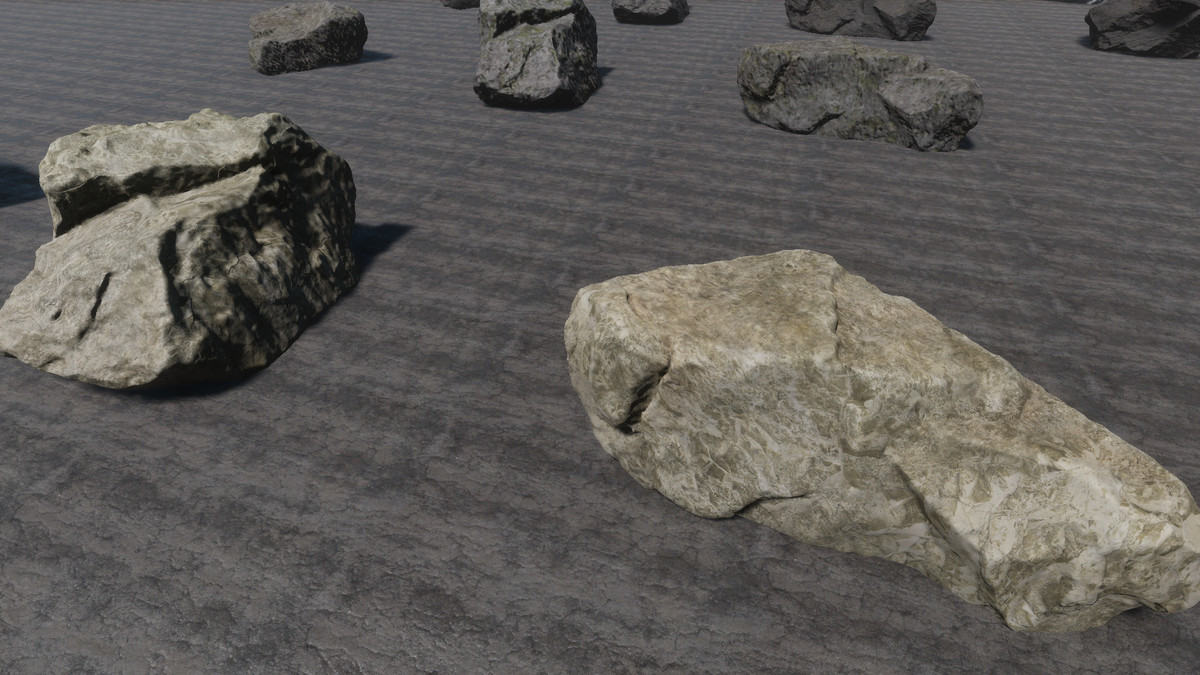 Scanned Rocks Collection 01