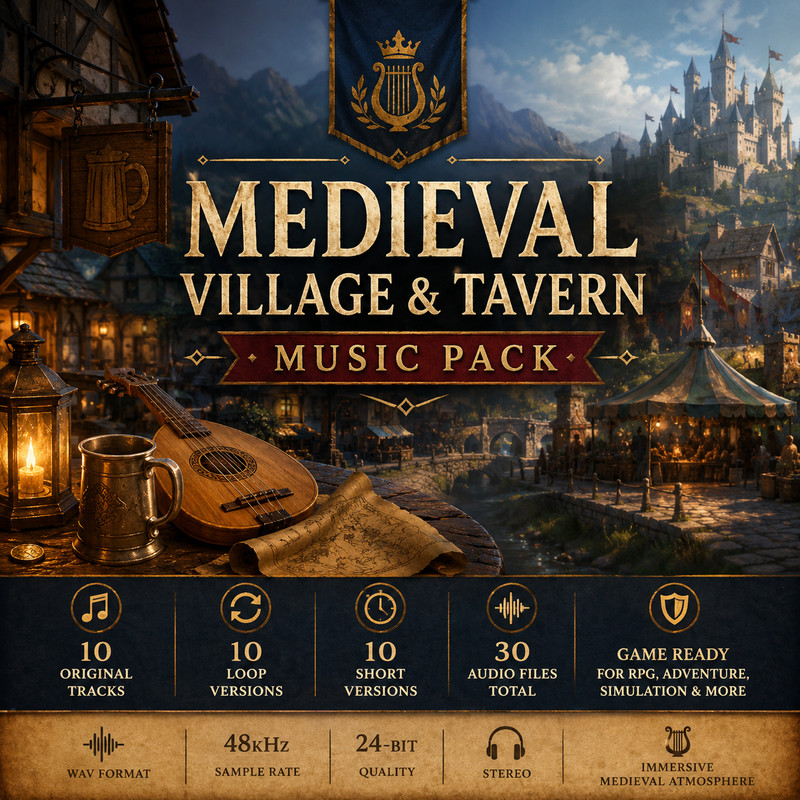 Medieval Fantasy: Realms of Adventure Vol.4 – Kingdom & Exploration Themes
